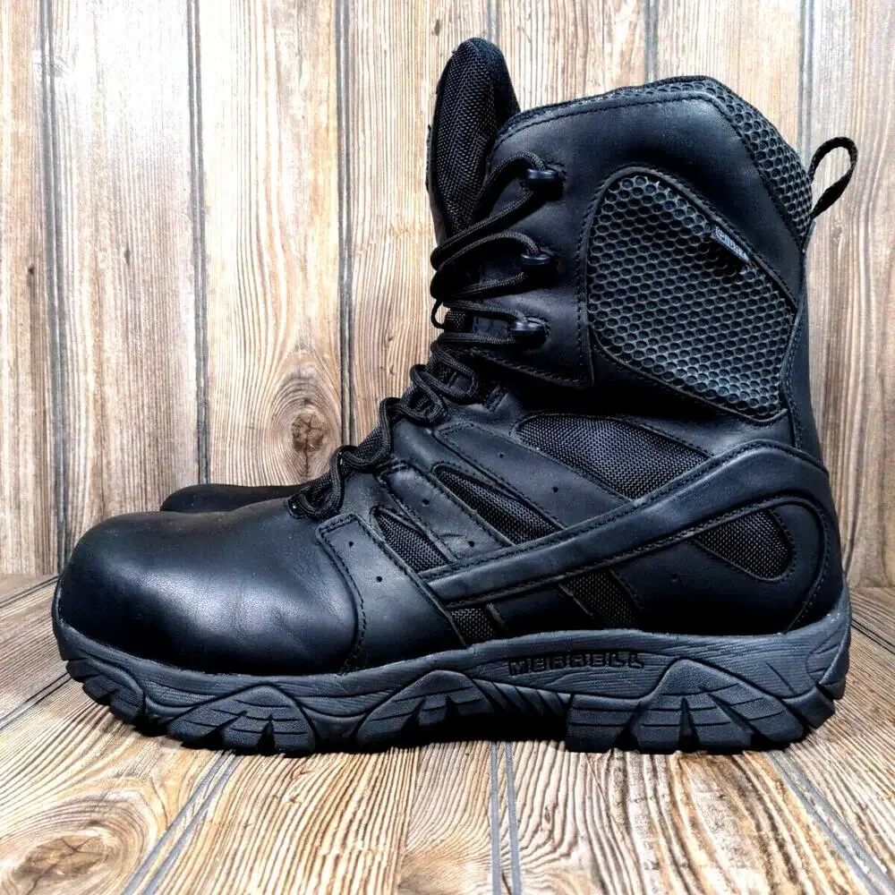 Merrell Moab 2 Tactical Response Boot Safety Toe Waterproof Military Men‎ Sz 13
